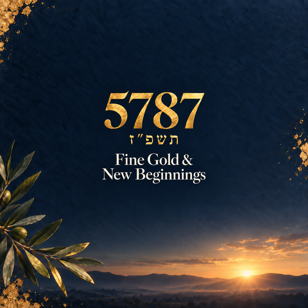 5787: Fine Gold and the Promise of a New Beginning